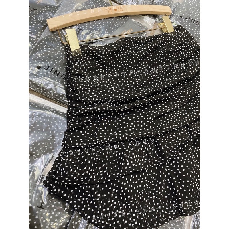 Chân Váy Chấm Bi Nhún | BigBuy360 - bigbuy360.vn