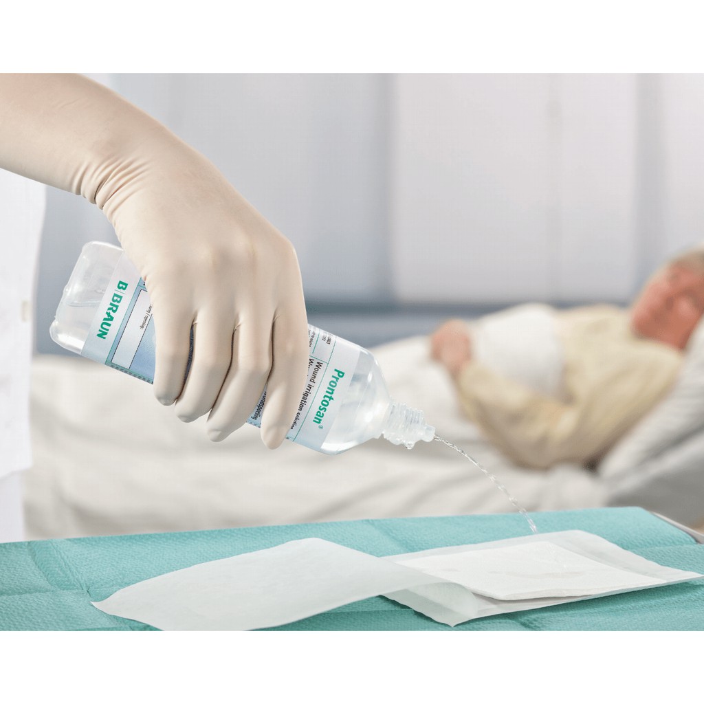 Prontosan Solution Round 350Ml Braun - Dung dịch sát khuẩn nhanh lành vết thương, làm mềm vết loét
