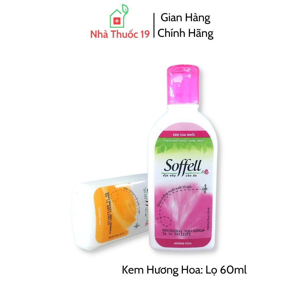 KEM CHỐNG MUỖI SOFFELL HƯƠNG CAM LỌ 60ML BẢO VỆ CHO CẢ GIA ĐÌNH BẠN