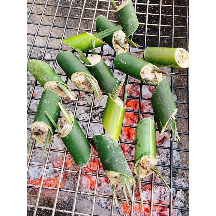 Ốc nhồi ống nứa Tây Bắc loại ngon vỉ 500gr