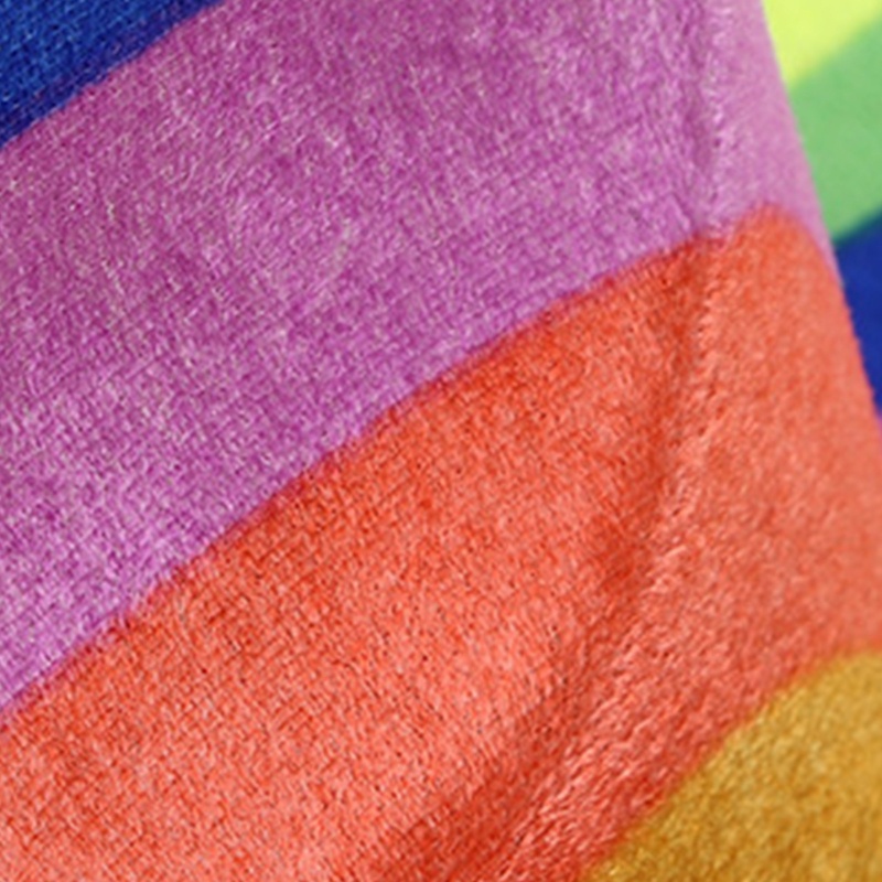 Mũ Fedora Vải Nỉ Màu Sắc Cầu Vồng Phong Cách Cao Bồi Cổ Điển Dành Cho Nam Và Nữ