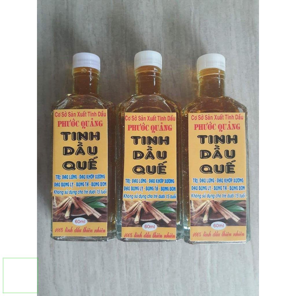 Tinh Dầu Quế nguyên chất Phước Quảng 60ml