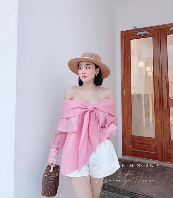 ❤️SÉT ÁO TRỄ VAI NƠ+ QUẦN #205k