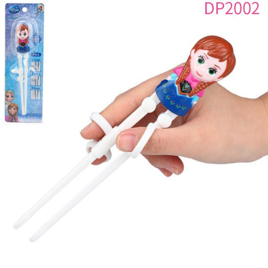 Đũa tập ăn cho bé 3D Disney Frozen - Công chúa Anna