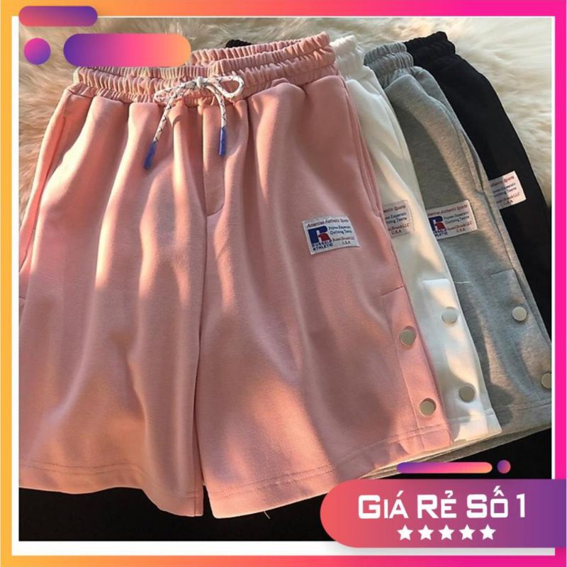 Quần short nữ dáng lửng - quần đùi nữ, vải cotton