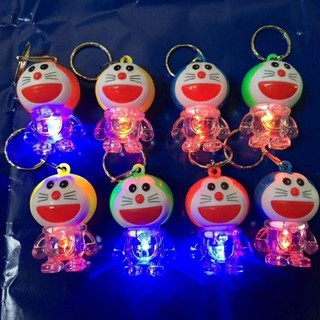 Móc khóa đoremon phát sáng-Móc khóa đèn LED phát sáng siêu đẹp