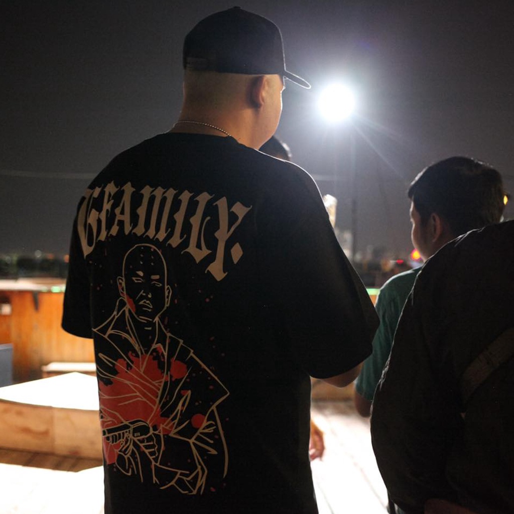 Áo G-Family Bát Quái tee phong cách trẻ trung hiphop, nam nữ mặc form cực đẹp