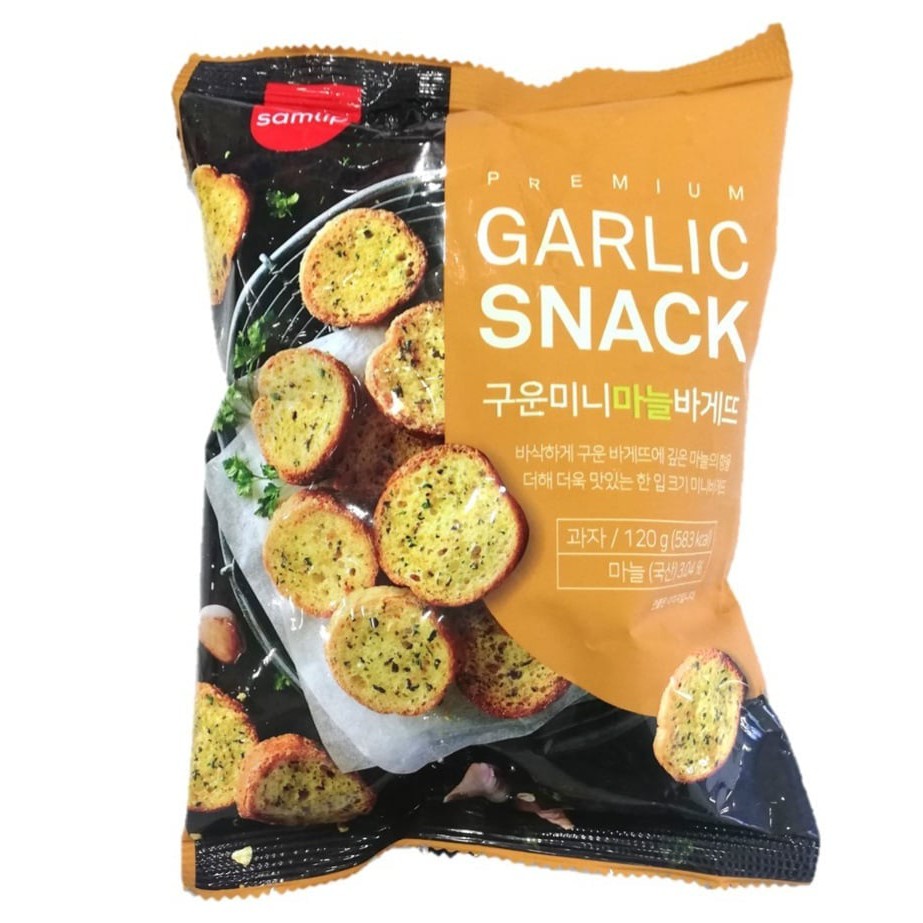 SNACK BÁNH MÌ SAMLIP HÀN QUỐC_ BỊCH 120GR