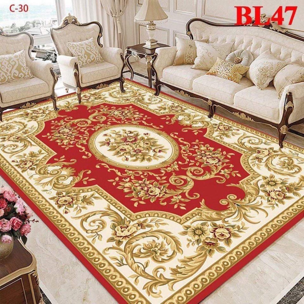 Thảm trải sàn Bali 3D hàng cao cấp loại 1 kích thước 1,2x1,6 m