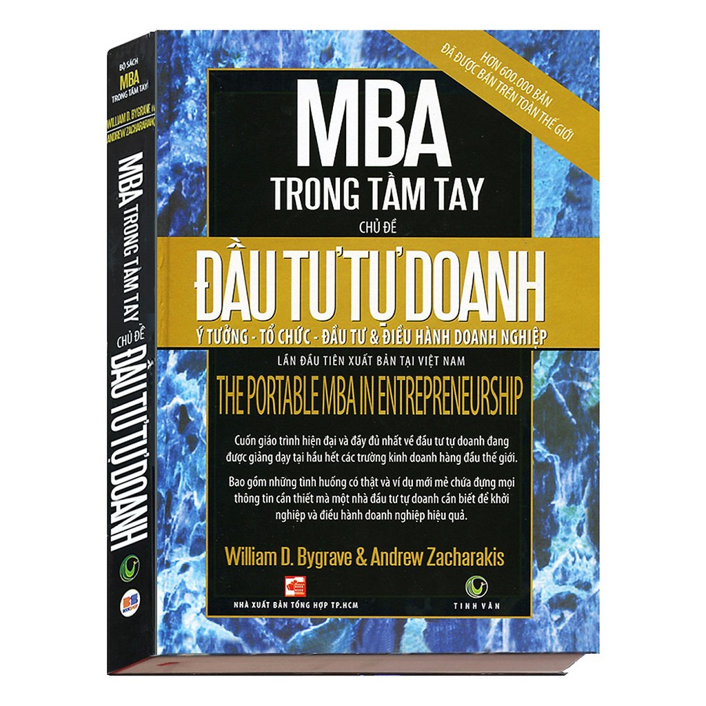 [ Sách ] MBA Trong Tầm Tay Chủ Đề Đầu Tư Tự Doanh - Ý Tưởng - Tổ Chức - Đầu Tư & Điều Hành Doanh Nghiệp