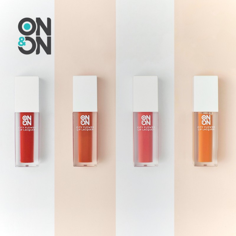 [ Có Kèm Deal Sốc ] Son Kem & Má Hồng Dạng Tint City Flower Lip LacQuer On&On Cao Cấp Tích Hợp Tiện Lợi | BigBuy360 - bigbuy360.vn