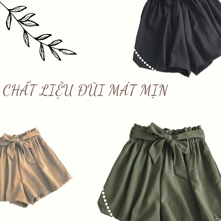 Quần đùi đũi cho nữ, bé gái size đại từ 30-52kg