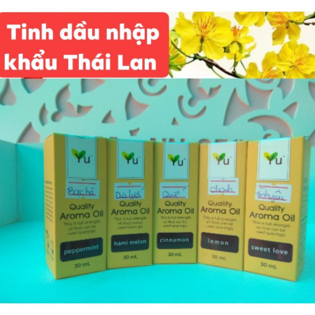 [HÀNG MỚI VỀ] Tinh dầu Yu nhập khẩu Thái Lan lọ 30ml