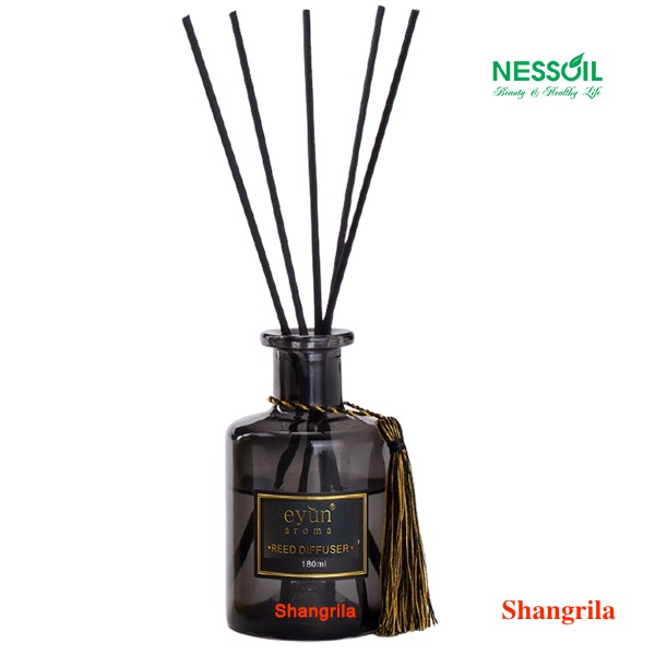 Bộ tinh dầu nước hoa thơm phòng Shangrila &amp; nhiều mùi hương 180ml. Reed Diffuser, Home Fragrance
