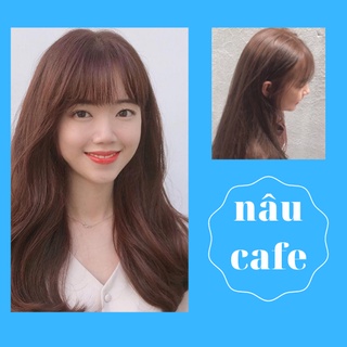 Thuốc nhuộm tóc nâu cà phê thuốc nhuộm không cần tẩy coloking magiccolor