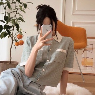 Áo tay ngắn phong cách thời trang quý phái dành cho phái đẹp áo croptop