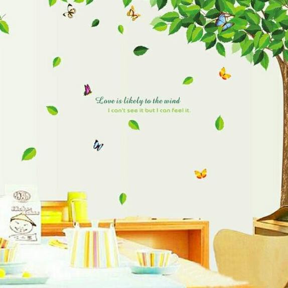 Mẫu Liked. Mô hình xe tăng Reliza WALLSTICKER 60X90 GREEN TREE AY886 OR JM7147