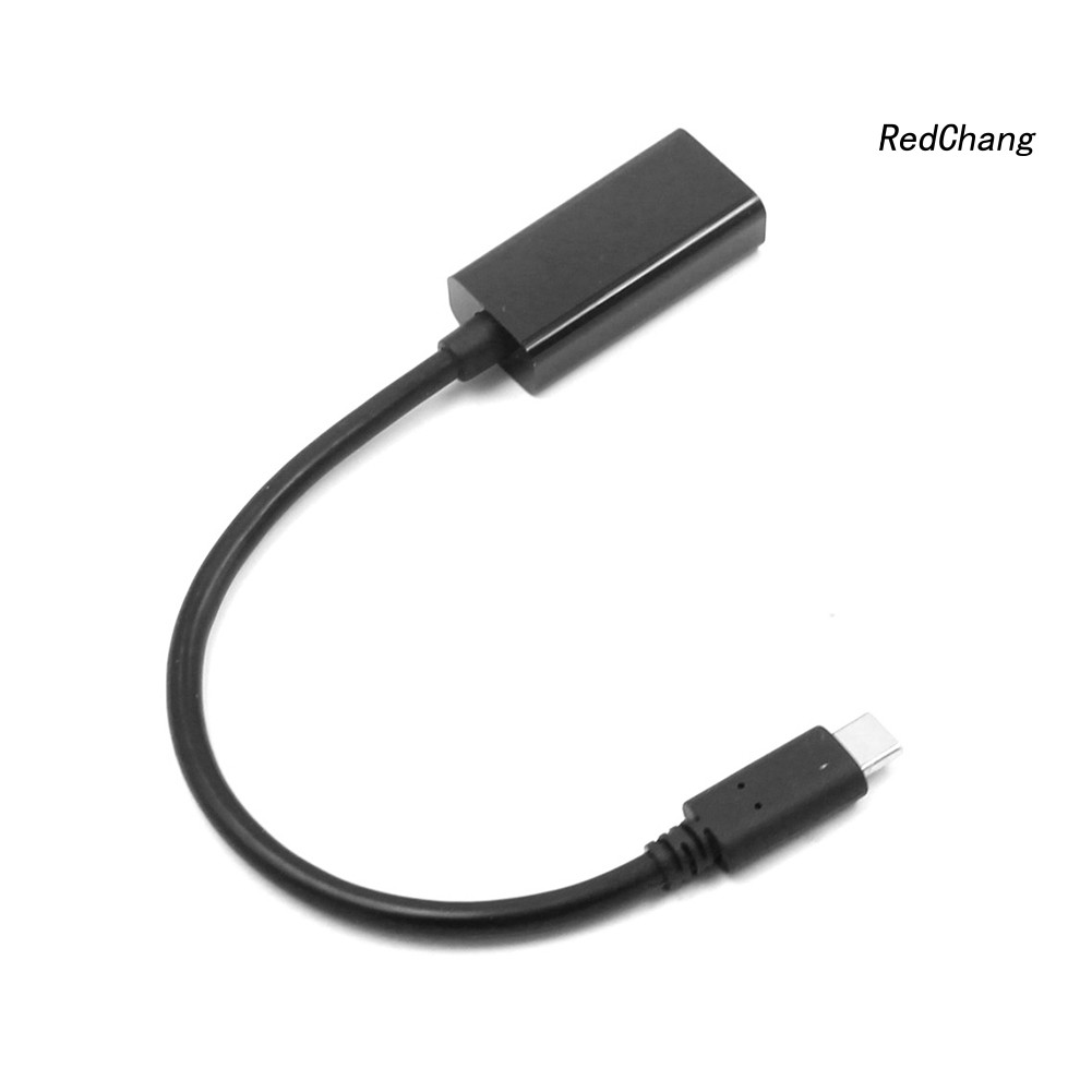 Cáp chuyển đổi HDMI DisplayPort Mini DP Type-C sang 4K cho Macbook Chrome Book HP Dell