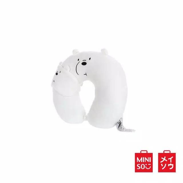 Miniso Gối Kê Cổ Kèm Miếng Bịt Mắt Tiện Dụng