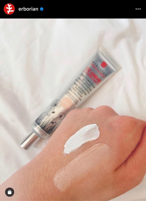 🇫🇷 ERBORIAN 🇰🇷 CC CREAM kem các màu