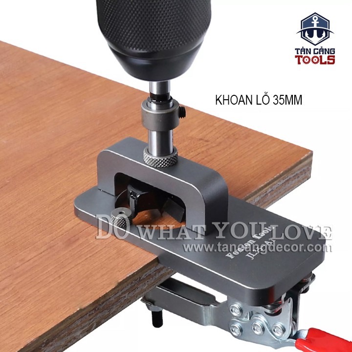Bộ Cử Khoan Bản Lề Fonson Tools JL35-A1