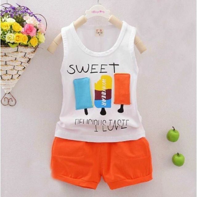 Các mẫu đồ bộ đẹp cho bé
