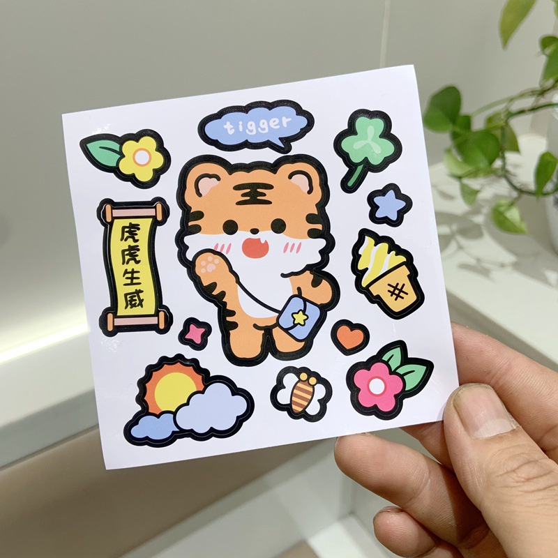 Miếng Dán Trang Trí Chống Thấm Nước Thiết Kế Độc Đáo