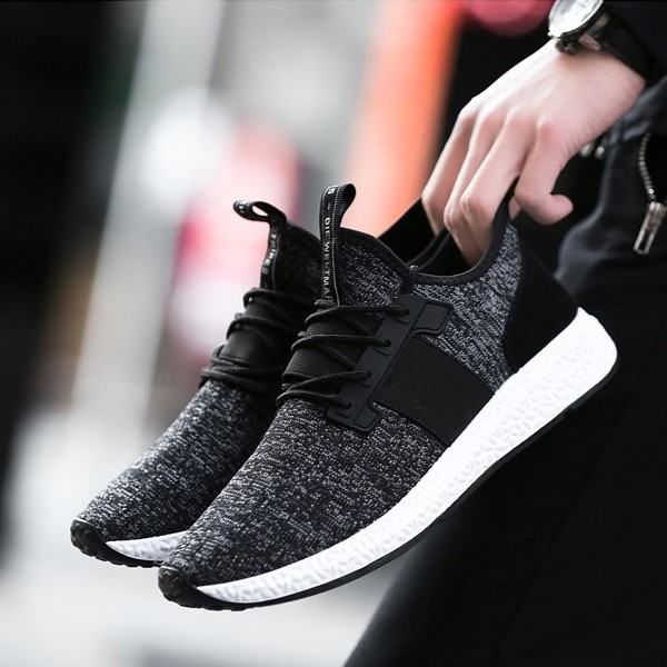 GiàyThể Thao Nam Giày Sneaker 2022 phong cách trẻ hiện đại giữ nhiệt nhẹ êm mềm hd3 mầu chấm xám