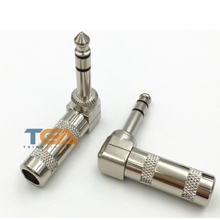 Jack rắc 6ly cong stereo 3 khấc