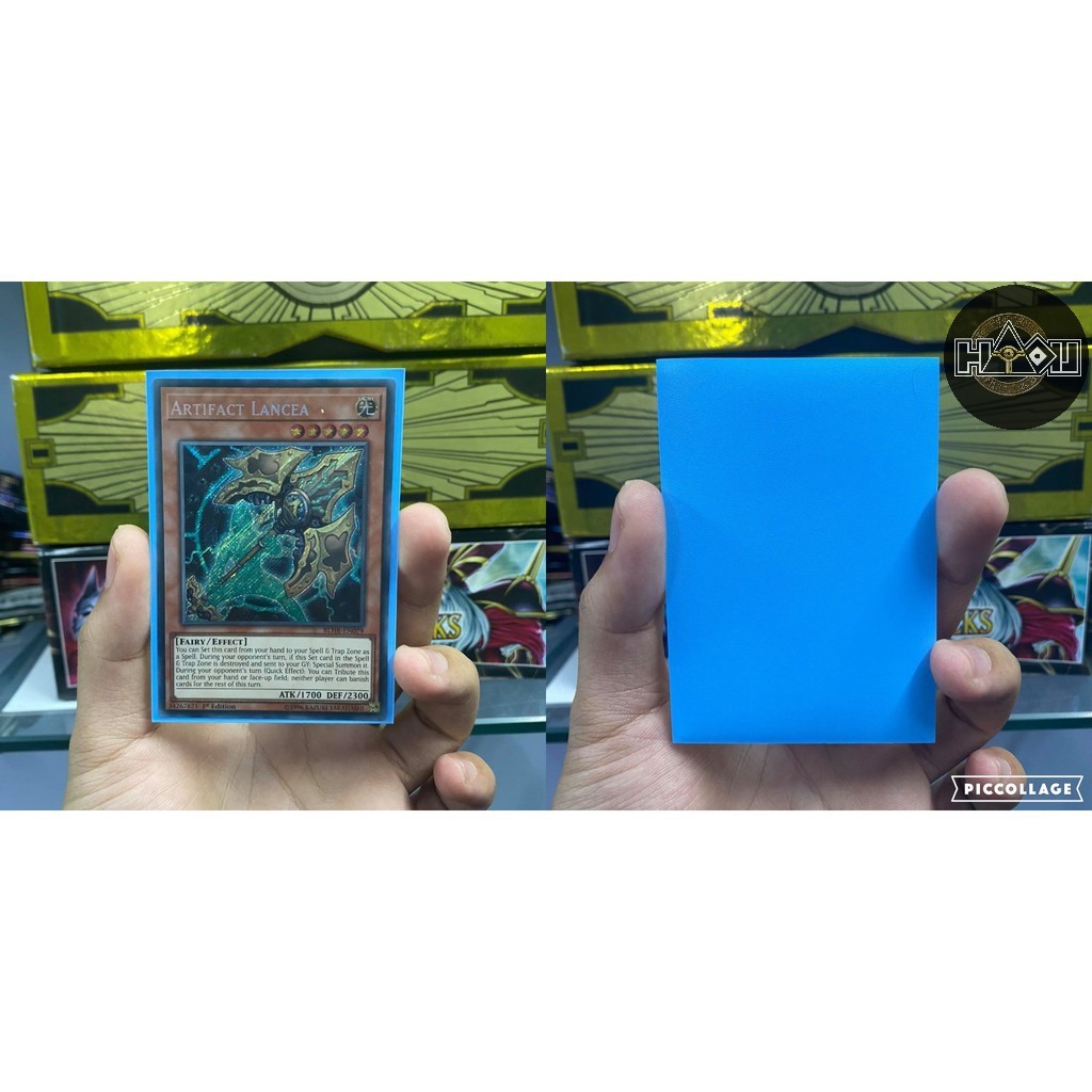 [Phụ Kiện Yu-Gi-Oh] Sleeves Bọc Bài Yugioh 60 cái Size 6.2 x 8.9 cm - Chuẩn Chính Hãng