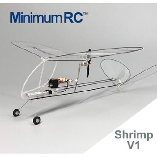 Kuduer MinimumRC Shrimp V1 360mm Wingspan Ultra-Light Film 3CH Indoor RC Airplane