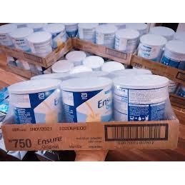 Sữa Ensure Mỹ Original Nutrition Powder 397g mẫu mới Vanilla Date 2023