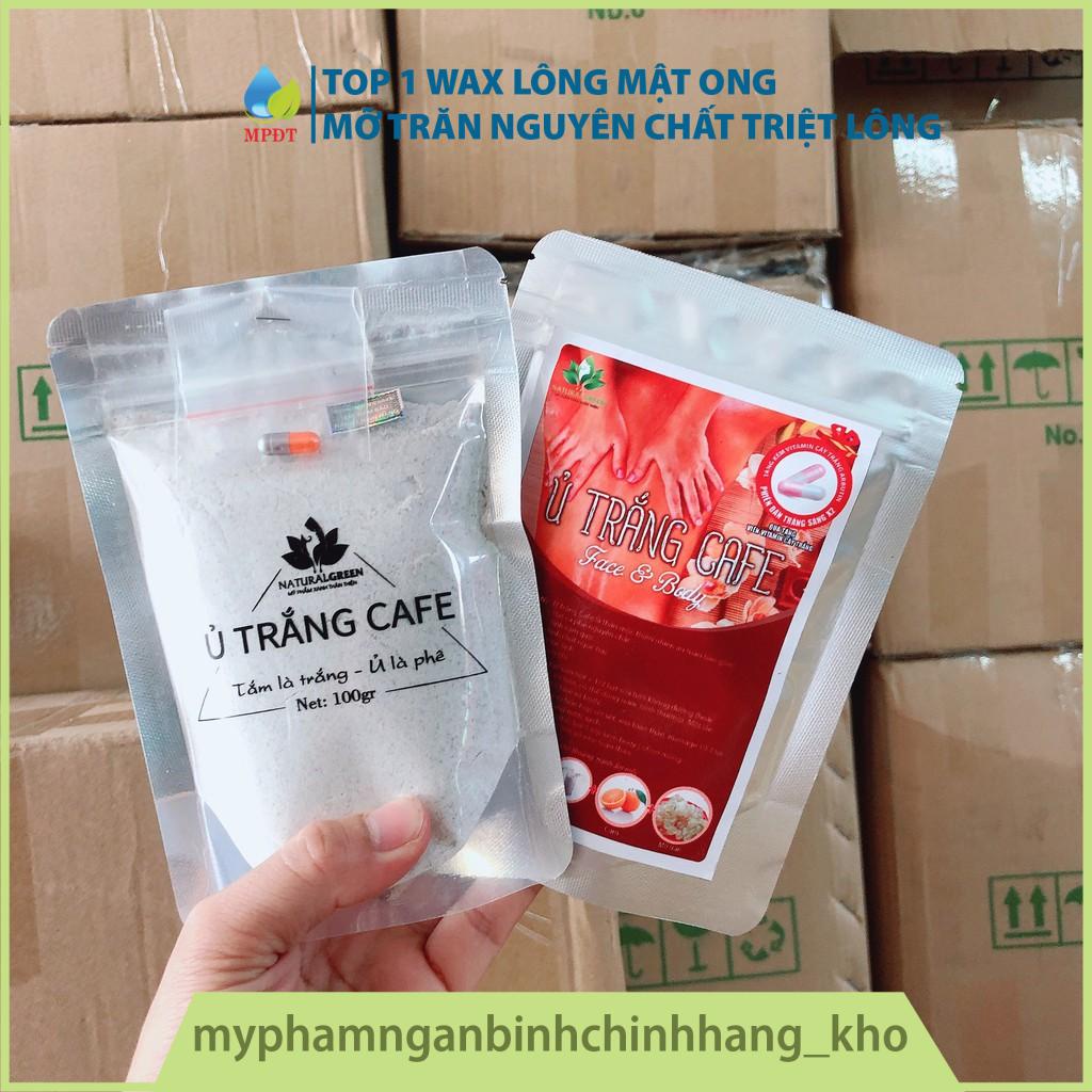 (100gr) Ủ Trắng Cafe Thảo Dược, Bột Tắm Trắng Cafe, Dùng cả Mặt + Body (Toàn thân) Trắng da, tẩy da chết, hết nám sạm da | BigBuy360 - bigbuy360.vn