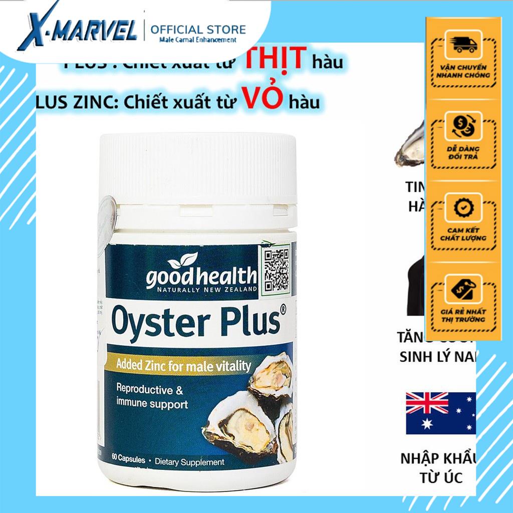 Tinh chất hàu Úc Good Health Oyster Plus tăng cường sinh lý nam giới