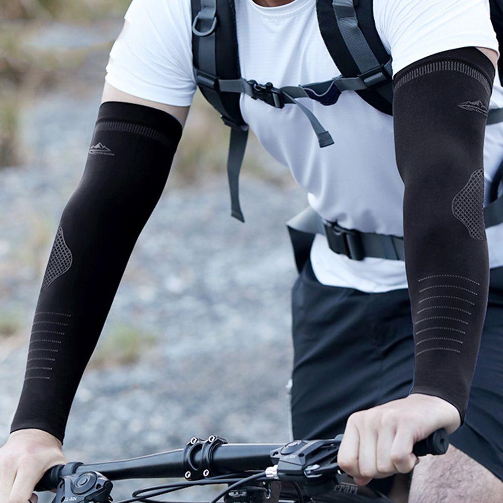 IVORY Ống Tay Áo Dài Làm Mát Khi Lái Xe / Chơi Golf / Chạy Bộ Đường Dài