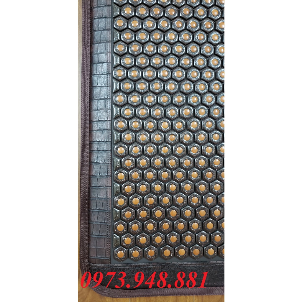 Thảm/Nệm đá nhiệt nóng tourmaline mắt rồng Fano 60*150cm