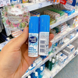 (có bill) XỊT THƠM MIỆNG VÀ BẢO VỆ RĂNG DONTODENT TUYỆT ĐỐI AN TOÀN - 10ml