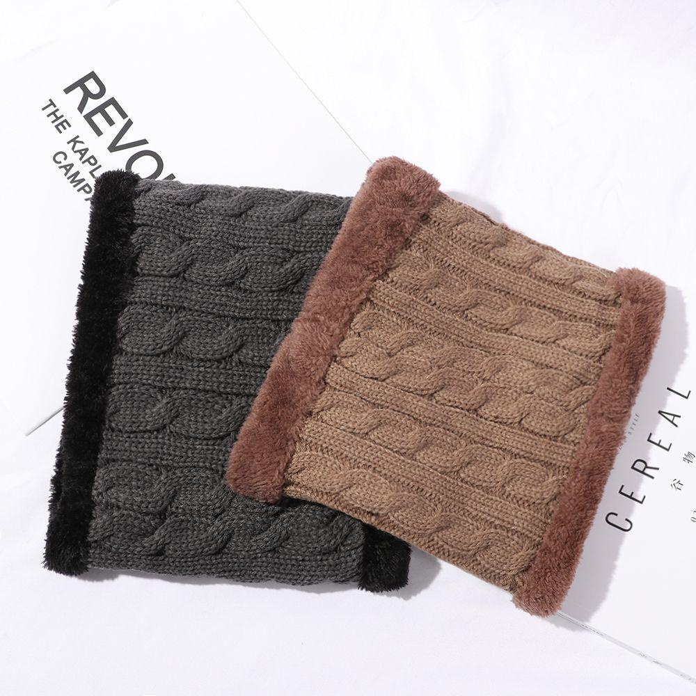 Khăn Choàng Dệt Kim Giữ Ấm Mùa Đông Cho Nam Nữ