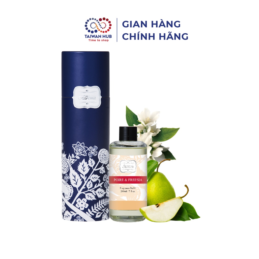 Quà Tặng Cao Cấp Nước Hoa Tinh Dầu Hương Lê Lan Nam Phi 200ml Staroma Đài Loan Chính Hãng Nhập Khẩu - Taiwan Hub