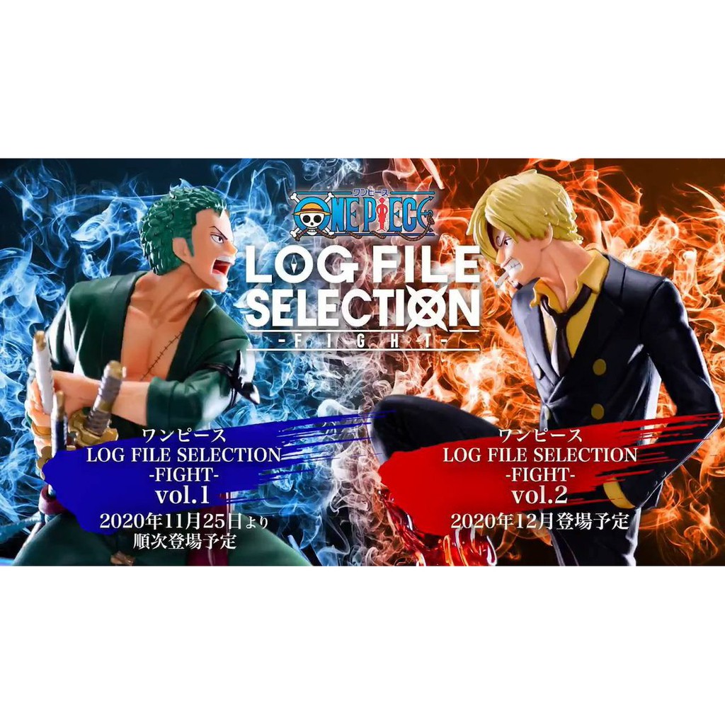 Mô hình One Piece chính hãng - Sanji &amp; Zoro Log File Selection