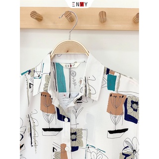 Áo Sơ Mi Họa Tiết ENVY - S78