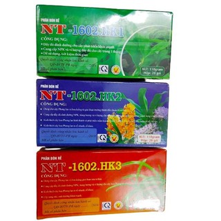 Combo bộ 3 hộp phân tan chậm dạng túi lọc nt-1602.hk dùng cho mọi giai đoạn