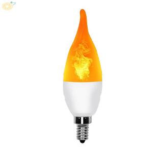 Đèn led E12 mô phỏng hiệu ứng ngọn lửa dùng trang trí
