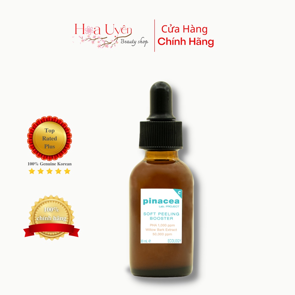 Tẩy tế bào chết dành cho da khô & nhạy cảm Pinacea Soft Peeling Ampoule Booster - 30ml | BigBuy360 - bigbuy360.vn