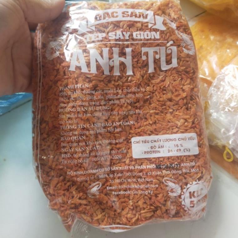 500g ruốc sấy tây ninh 35k