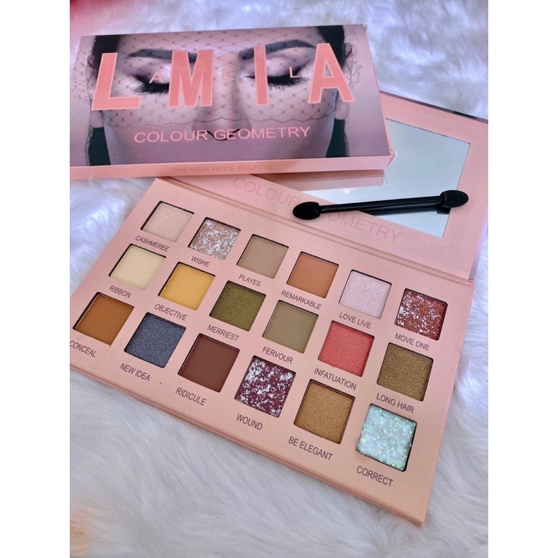 Phấn mắt lamei 18 ô lameila