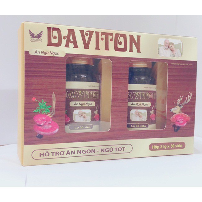 Hỗ Trợ ăn Ngon Daviton - bổ sung vitamin, khoáng chất và dưỡng chất cần thiết giúp bồi bổ sức khỏe, tăng sức đề kháng