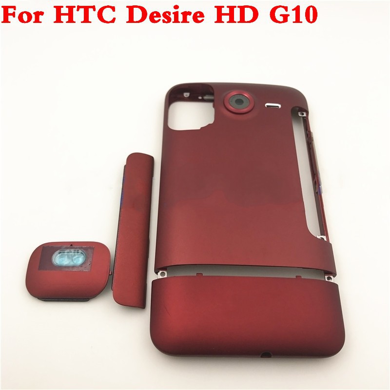 New Original G10 Housing For HTC Desire HD G10 A9191 A9192 Back Battery Cover Case Door with Camera Lens