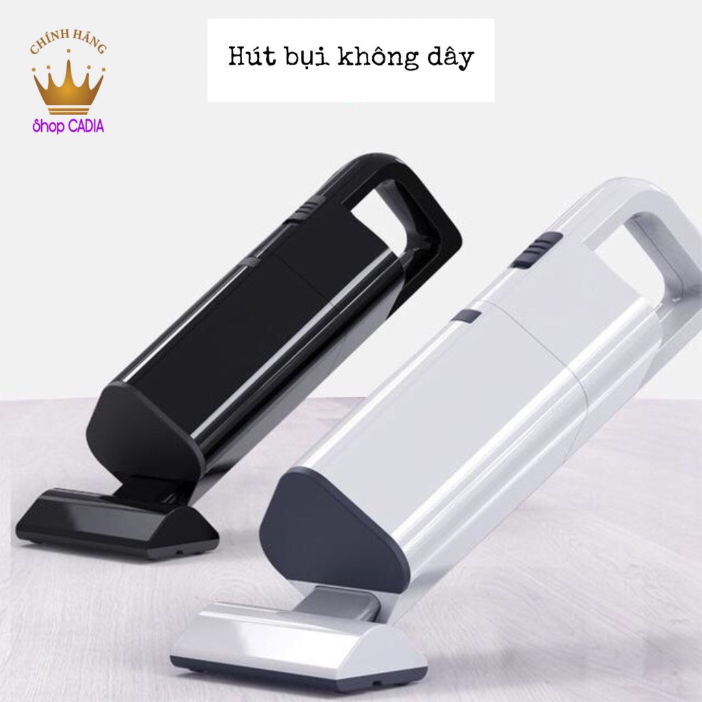 Máy Hút Bụi Ô Tô Cao Cấp Aikesi 4 Đầu Hút Chuyên Dụng Lực Hút 4000Pa Pin 2000mAh