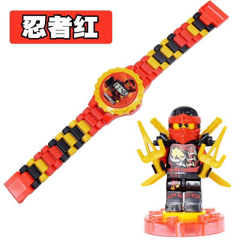 Đồng hồ biến hình siêu nhân cho bé phất triển trí tuệ